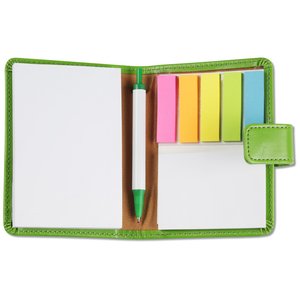 Additional Image 1 - a green organizer with colorful sticky notes