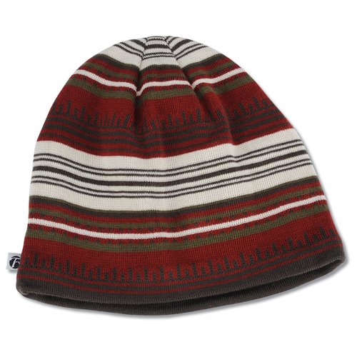 Additional Image 1 - a red and white striped hat