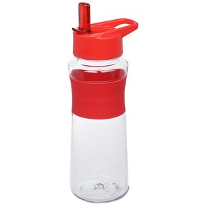 Additional Image 1 - a water bottle with a red lid
