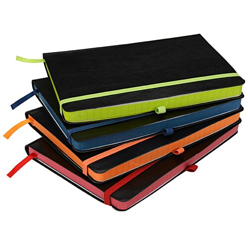 Additional Image 4 - a stack of colorful notebooks