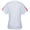 View Image 2 of 2 of Pro Team Home and Away Wicking Tee - Ladies' - Embroidered