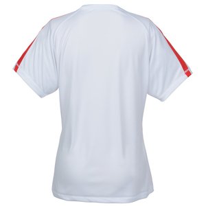 Additional Image 1 - a white shirt with red stripes