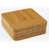 View Image 2 of 4 of Bamboo & Cork Coaster Set - Closeout