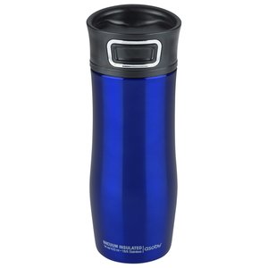 Additional Image 1 - a blue and black tumbler