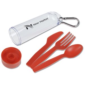 Additional Image 2 - a red spoons and a plastic bottle