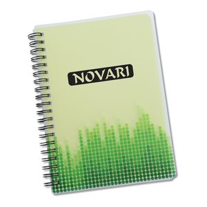 Additional Image 1 - a notebook with a green design