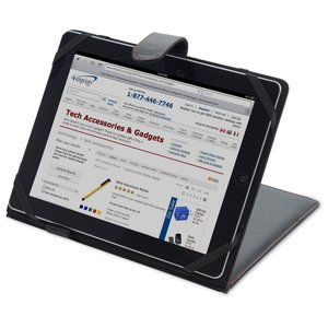 Additional Image 1 - a black tablet with a clip