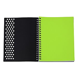 Additional Image 1 - a green and black notebook