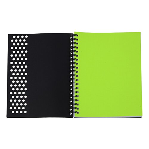 Additional Image 1 - a green and black notebook