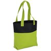 View Image 2 of 2 of Neon Two-Tone Accent Tote