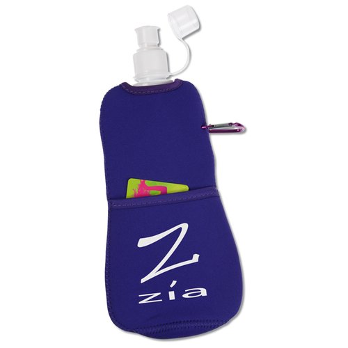 Additional Image 1 - a blue bottle with a white letter