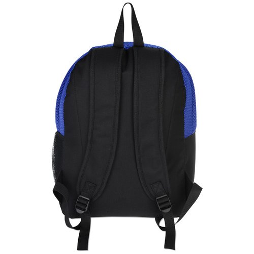 Additional Image 2 - a black and blue backpack