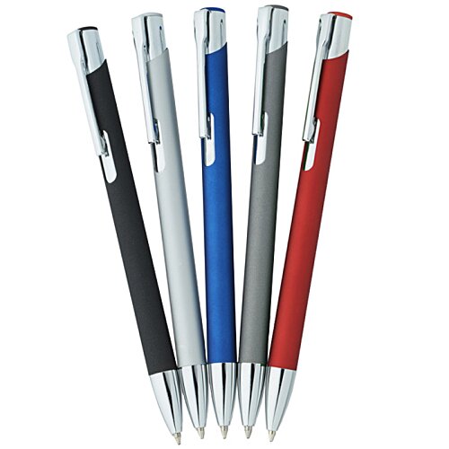 Alex Soft Touch Metal Pen - 24 hr Image 2 of 2