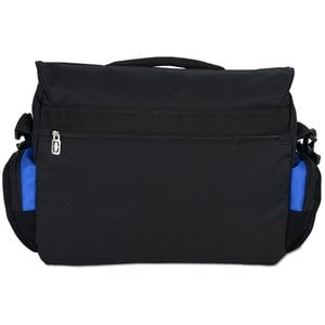 Additional Image 2 - a black bag with blue straps