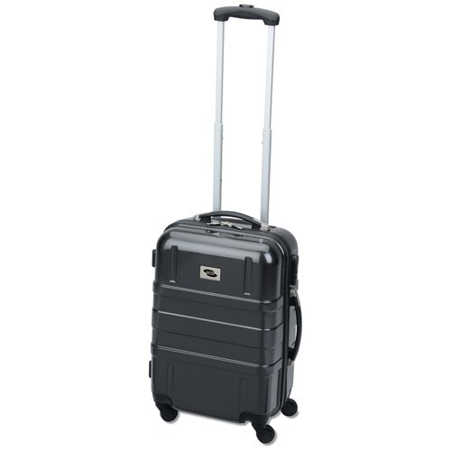Additional Image 1 - a black suitcase with a handle