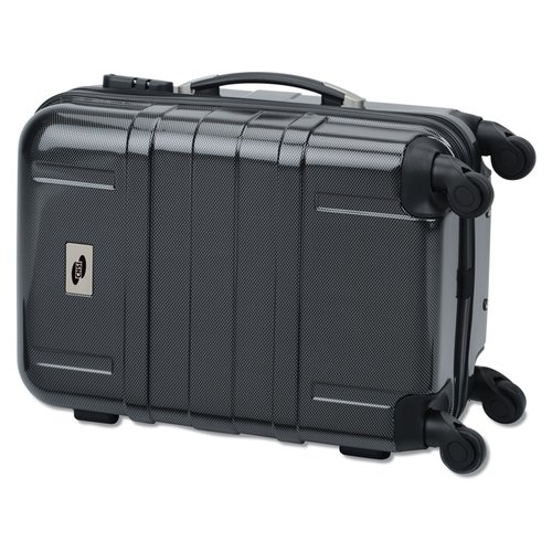 Additional Image 2 - a black suitcase with wheels