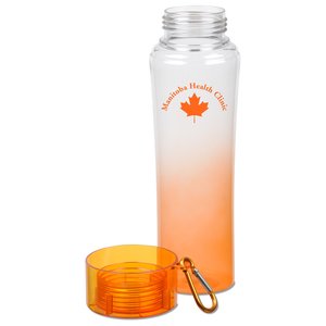 Additional Image 1 - a white and orange water bottle