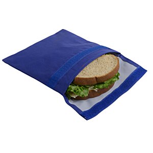 Additional Image 2 - a sandwich in a blue wrapper