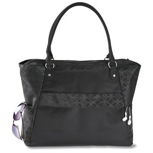 Additional Image 1 - a black purse with a handle