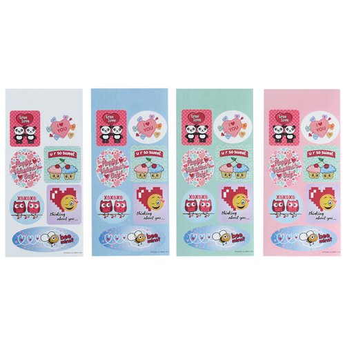 Super Kid Sticker Sheet - Valentine's Day Image 1 of 1