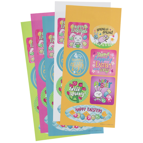 Super Kid Sticker Sheet - Easter Image 1 of 1