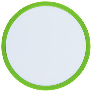 Additional Image 1 - a white circle with green border