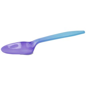 Additional Image 1 - a purple spoon with a blue handle