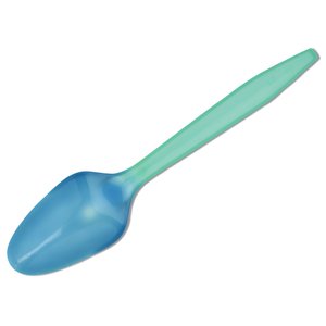 Additional Image 3 - a blue spoon with a long handle