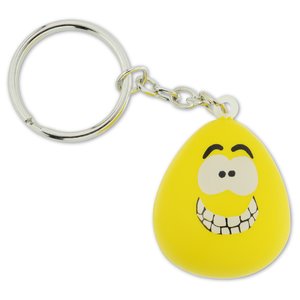 Additional Image 1 - a key chain with a smiley face