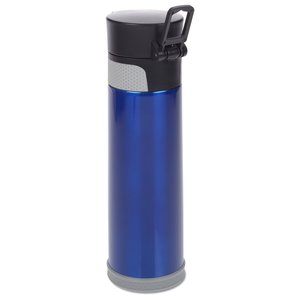 Additional Image 3 - a blue lighter with a black lid