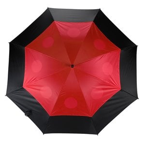 Additional Image 1 - a red and black umbrella
