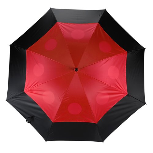 Additional Image 1 - a red and black umbrella