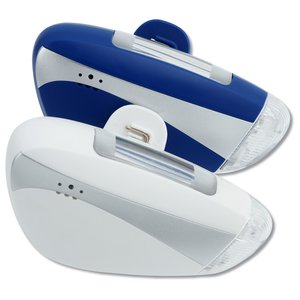 Additional Image 4 - a pair of blue and white objects