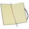 View Image 2 of 4 of Moleskine Hard Cover Notebook - 8-1/4" x 5" - Blank