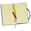 View Image 3 of 4 of Moleskine Hard Cover Notebook - 8-1/4" x 5" - Blank