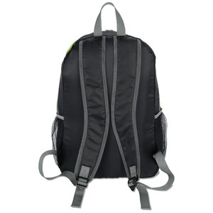 Additional Image 2 - a black backpack with straps