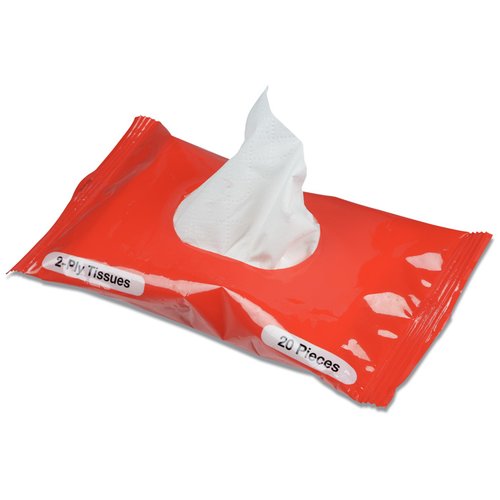 Additional Image 1 - a red and white wet wipes