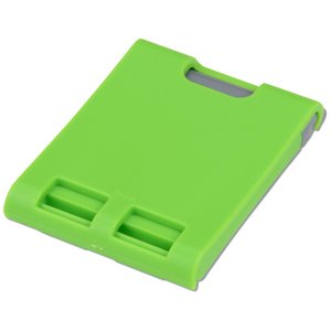 Additional Image 1 - a green rectangular object with holes