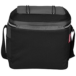 Additional Image 1 - a black and blue cooler bag