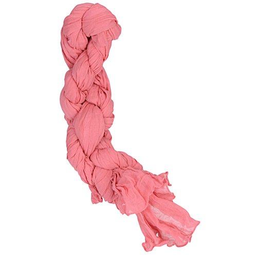Additional Image 1 - a pink scarf on a white background