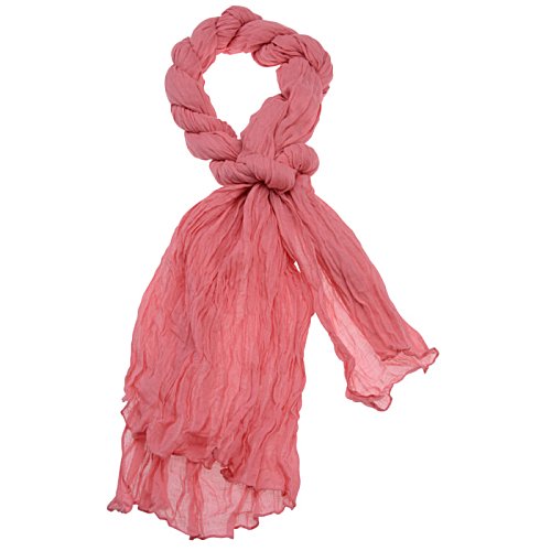 Additional Image 2 - a pink scarf on a white background