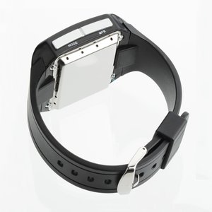 Additional Image 2 - a black watch on a white background