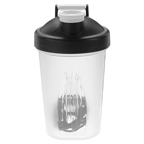 Additional Image 1 - a plastic shaker with a black lid