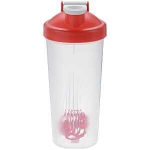 Additional Image 1 - a plastic shaker with a red lid