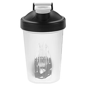 Additional Image 1 - a plastic shaker with a black lid
