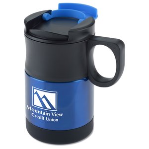 Additional Image 1 - a black and blue coffee mug