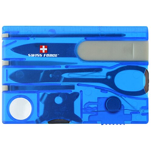 Additional Image 1 - a blue plastic object with a white background