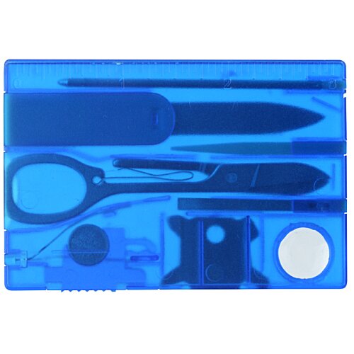 Additional Image 5 - a blue rectangular object with different shapes
