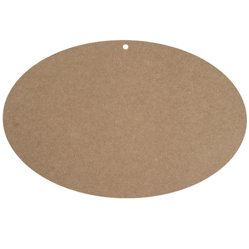 Indoor Wood Sign - Oval - 11" x 17" Image 1 of 1