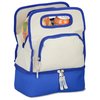 View Image 2 of 3 of Colour Dip Dual Compartment Lunch Cooler